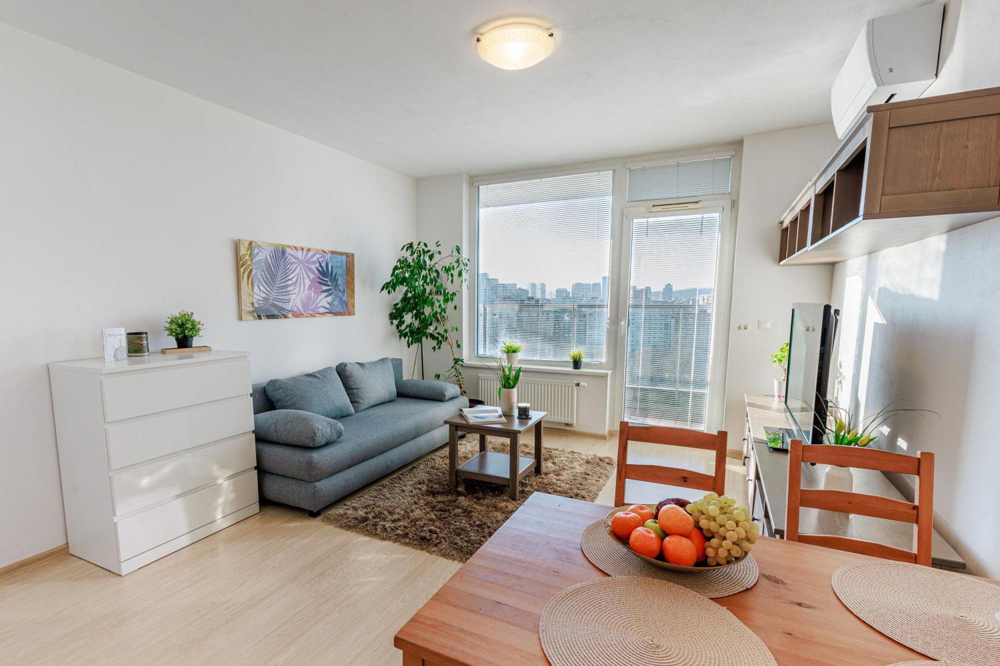 Sunny Apartment With Amazing Terrace On The 13Th Floor Near City Center Μπρατισλάβα Εξωτερικό φωτογραφία